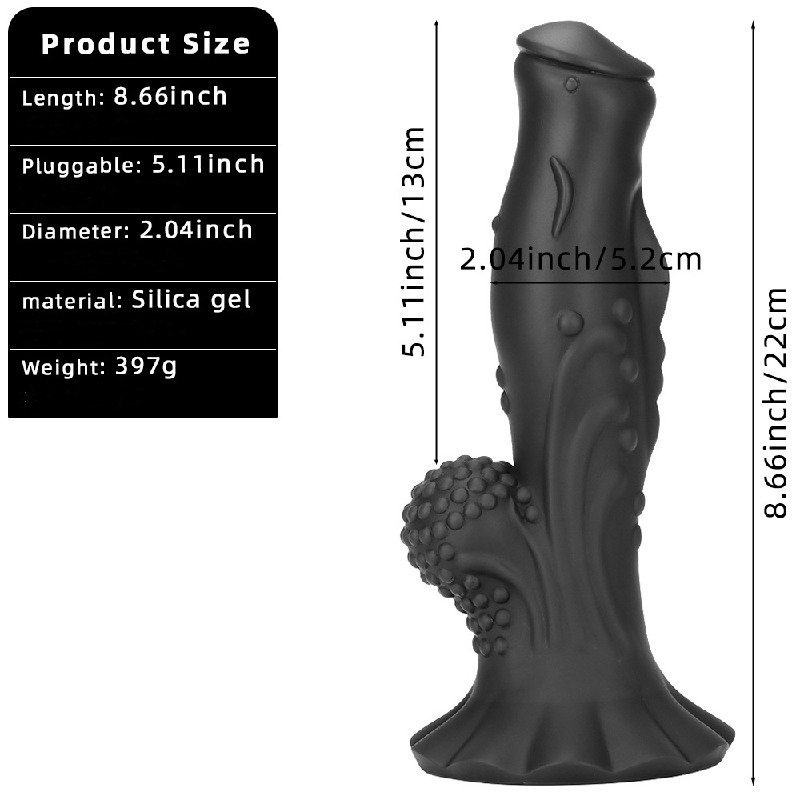 Silicone Alien Anal Plug Q408160 - CHASTITYGO